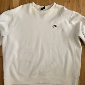 White Nike Crewneck